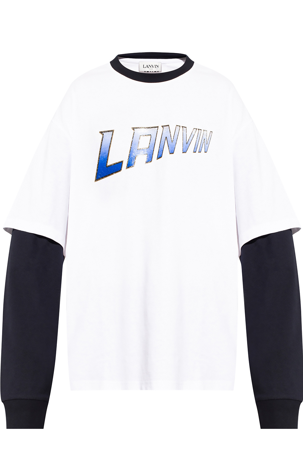 Lanvin Hackett cotton-linen blend shirt